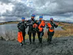 People wearing snorkling gear