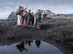 Hiking Group near Katla